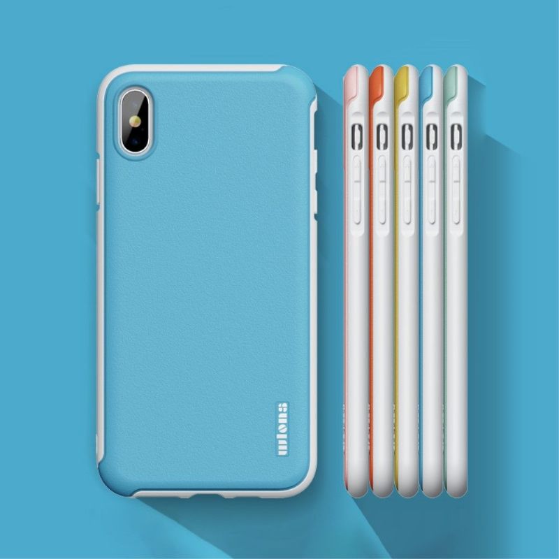 Hoesje voor iPhone X / XS Makaron-serie