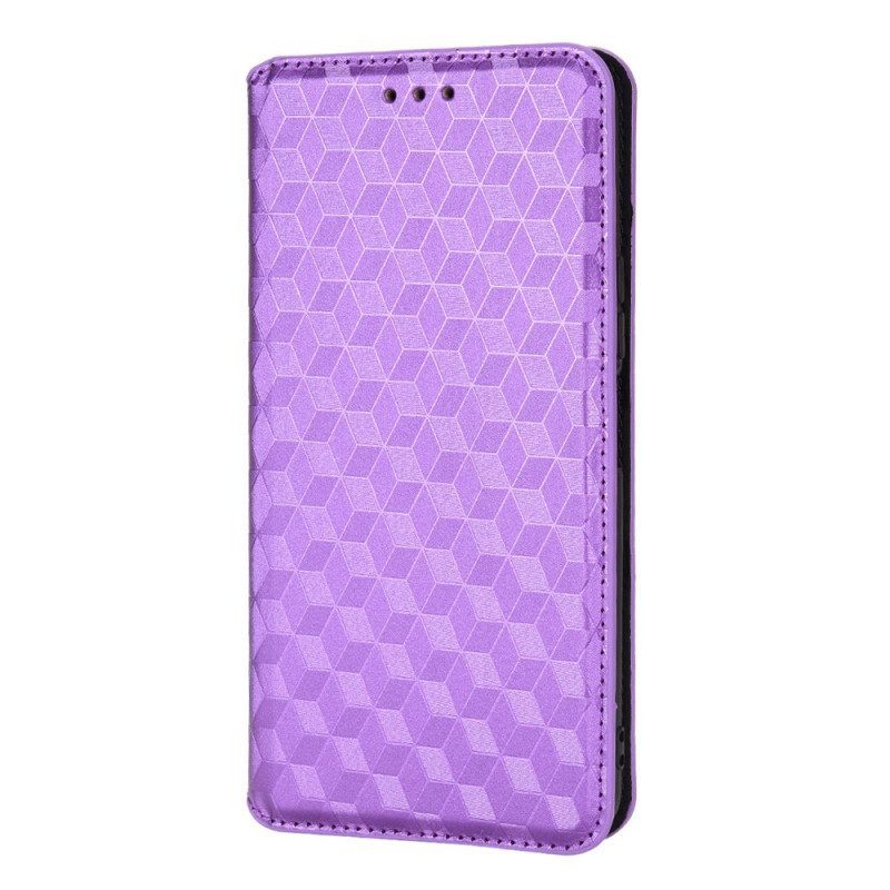 Bescherming Hoesje voor Vivo Y76 5G Folio-hoesje 3d Patroon