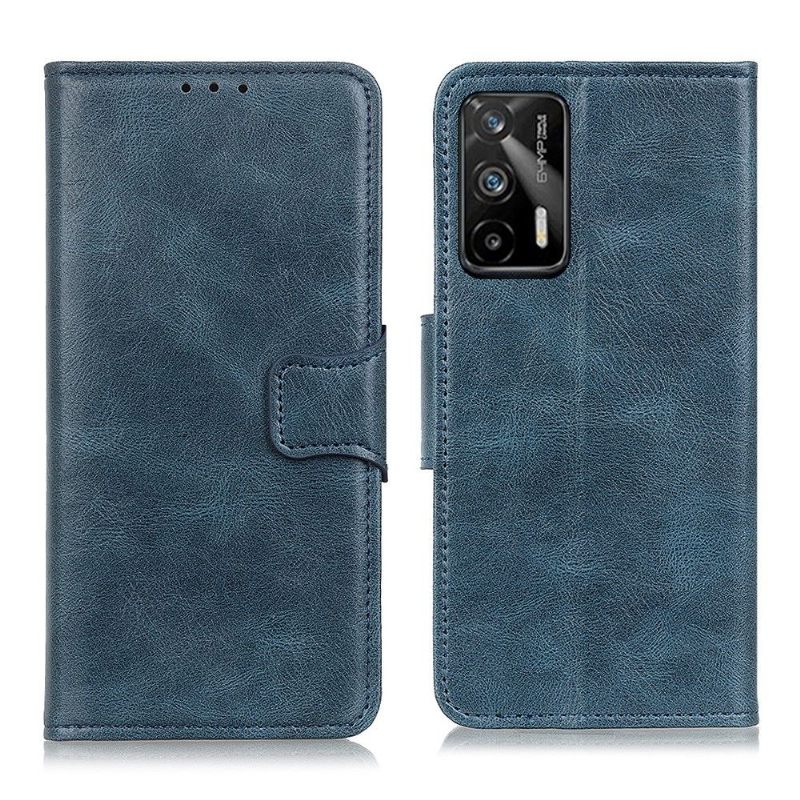 Cover voor Realme GT 5G Folio-hoesje Faux Leather Folio Stand Functie