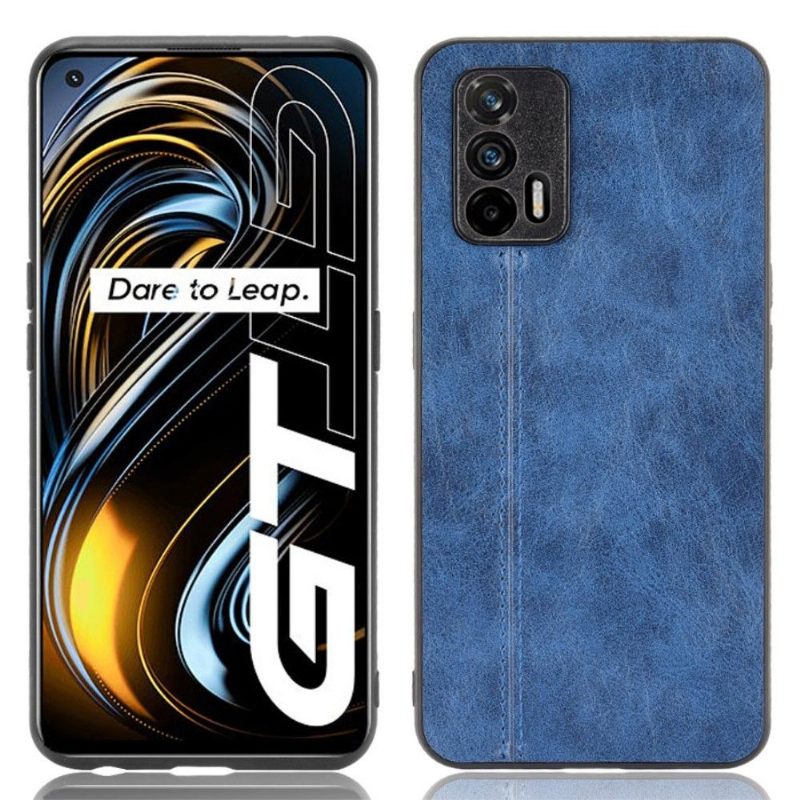 Hoesje voor Realme GT 5G Leereffect