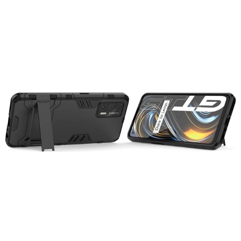 Telefoonhoesje voor Realme GT 5G Cool Guard Met Geïntegreerde Stand