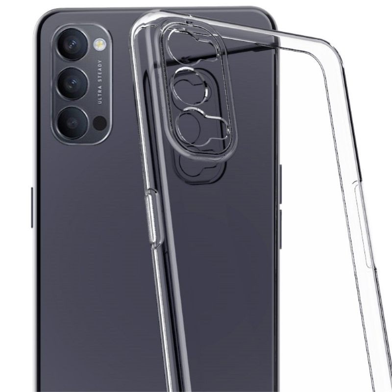 Hoesje voor Oppo Reno 4 5G Transparante Siliconen