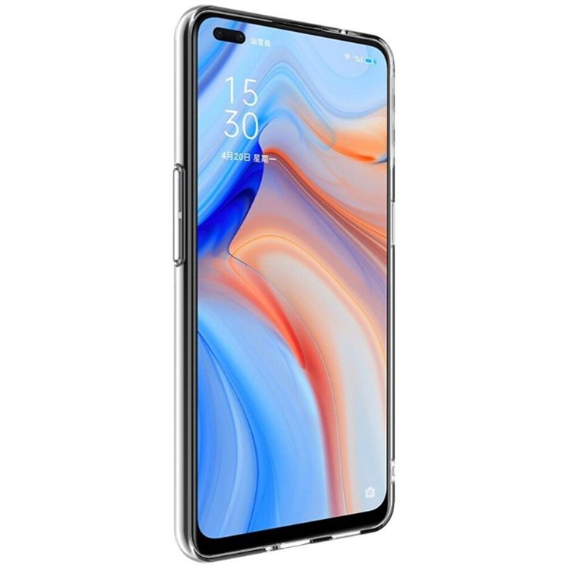 Hoesje voor Oppo Reno 4 5G Transparante Siliconen