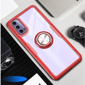 Hoesje voor Oppo Reno 4 5G Transparante Vinger