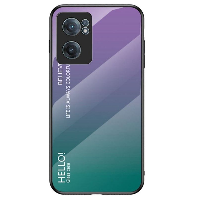 Hoesje voor OnePlus Nord CE 2 5G Anti-fall Kleurverloop