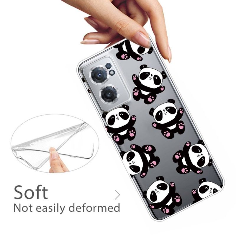 Hoesje voor OnePlus Nord CE 2 5G Blije Panda's