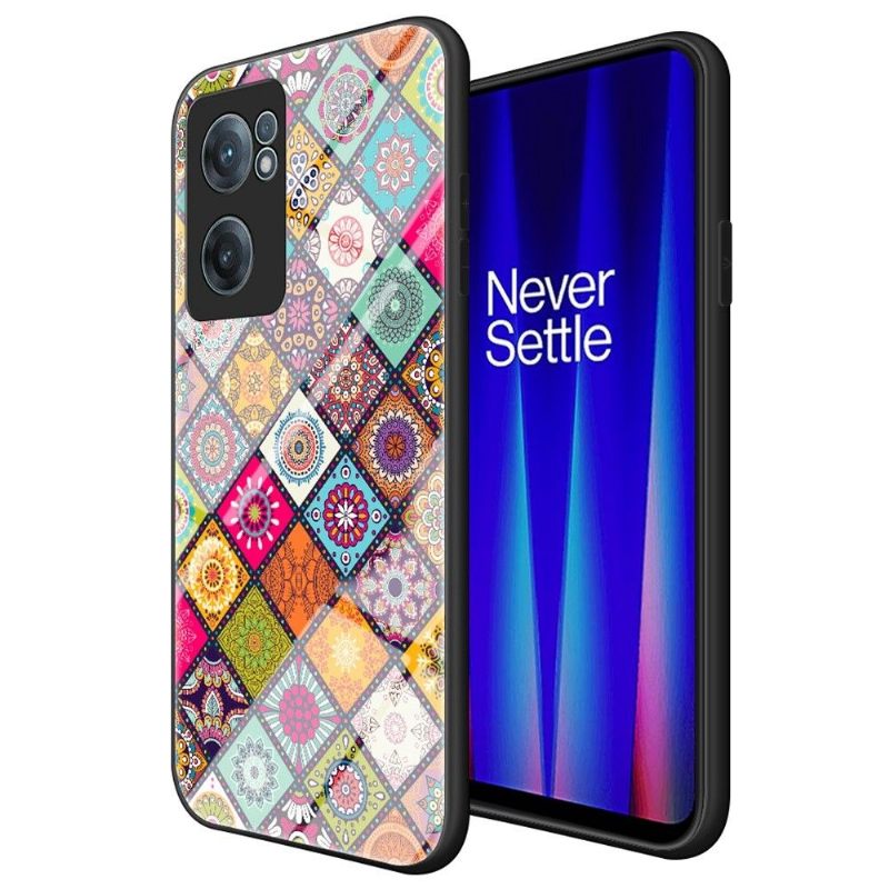 Hoesje voor OnePlus Nord CE 2 5G Mandala-caleidoscoop Met Standaard