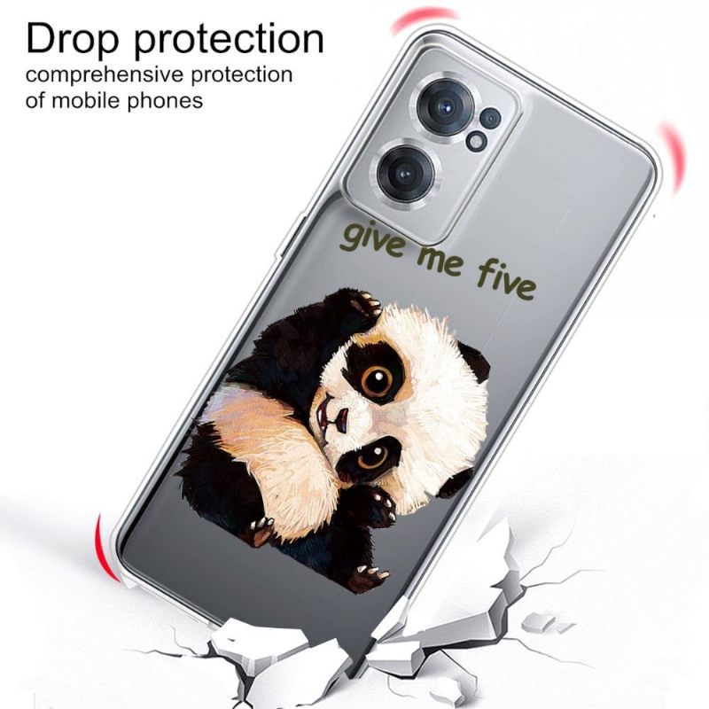 Hoesje voor OnePlus Nord CE 2 5G Panda"geef Me Vijf"