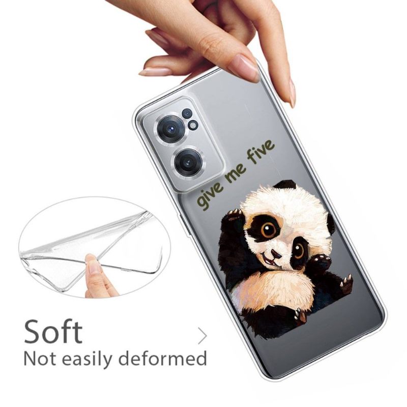 Hoesje voor OnePlus Nord CE 2 5G Panda"geef Me Vijf"