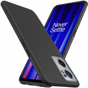 Hoesje voor OnePlus Nord CE 2 5G Siliconen Gestreept Effect