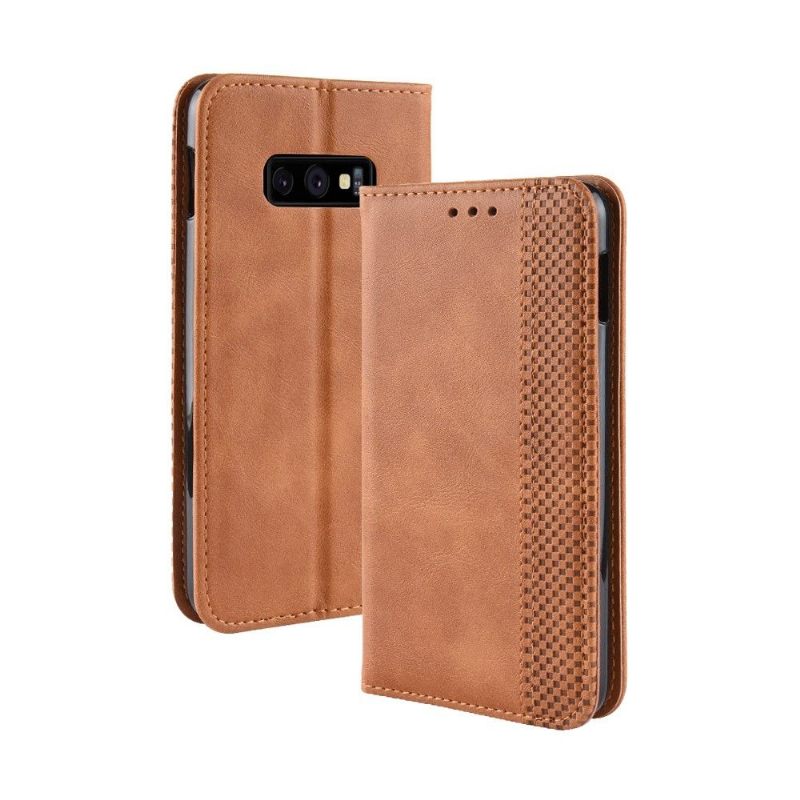 Cover voor Samsung Galaxy S10e Leerstijl Le Cirénius