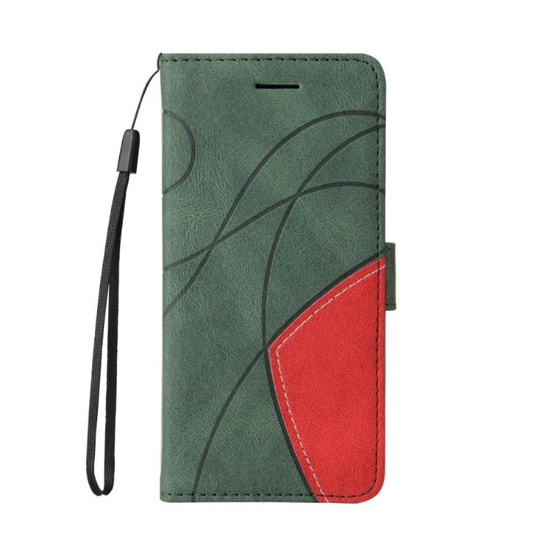 Folio-hoesje voor Samsung Galaxy S10e Bicolor Artistiek