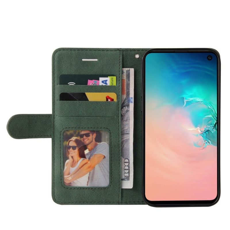 Folio-hoesje voor Samsung Galaxy S10e Bicolor Artistiek