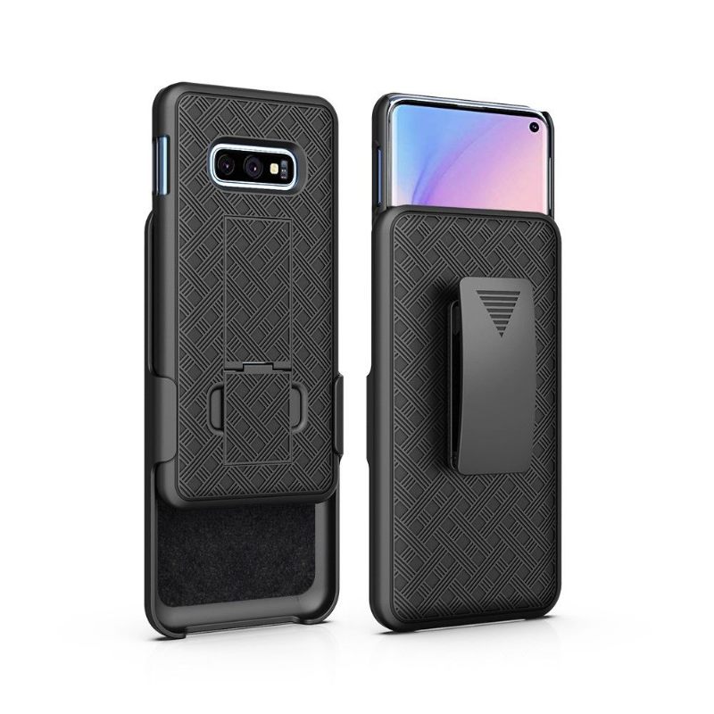 Hoesje voor Samsung Galaxy S10e Integraal Met Riemclip