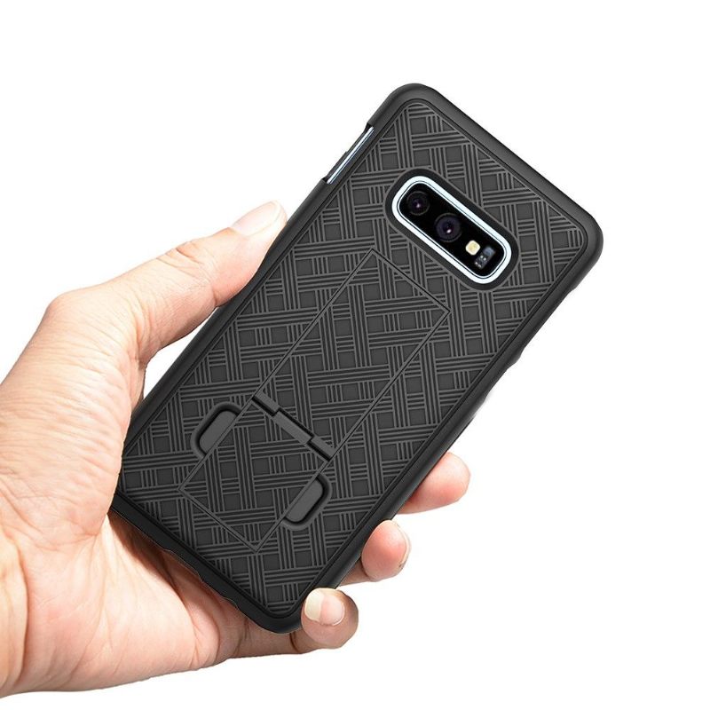 Hoesje voor Samsung Galaxy S10e Integraal Met Riemclip