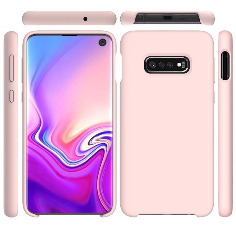 Hoesje voor Samsung Galaxy S10e Vloeibare Siliconen