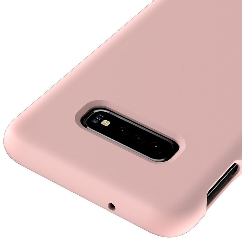 Hoesje voor Samsung Galaxy S10e Vloeibare Siliconen