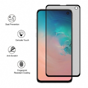 Samsung Galaxy S10E - Gehard Glas En Privacyfilter