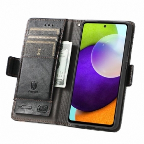 Flip Case voor Samsung Galaxy A52 5G / A52 4G / A52s 5G Folio-hoesje Zakelijk Omdraaien