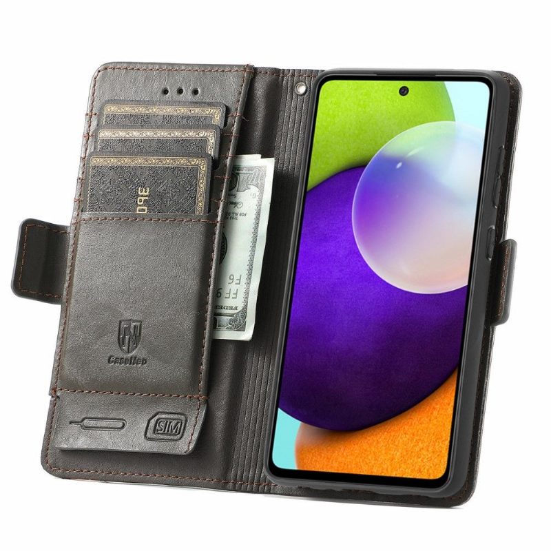 Flip Case voor Samsung Galaxy A52 5G / A52 4G / A52s 5G Folio-hoesje Zakelijk Omdraaien