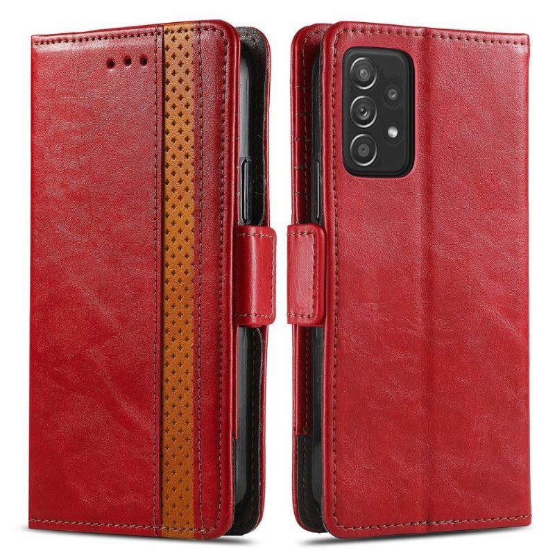 Flip Case voor Samsung Galaxy A52 5G / A52 4G / A52s 5G Folio-hoesje Zakelijk Omdraaien