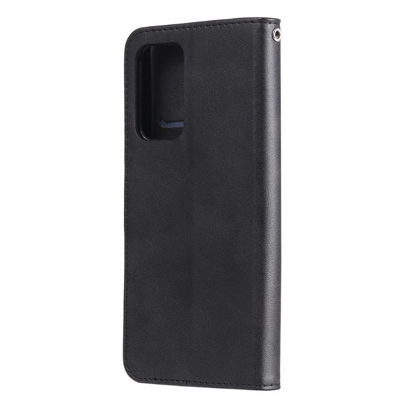 Flip Case voor Samsung Galaxy A52 5G / A52 4G / A52s 5G Ondersteuningsfunctie Ritsvak