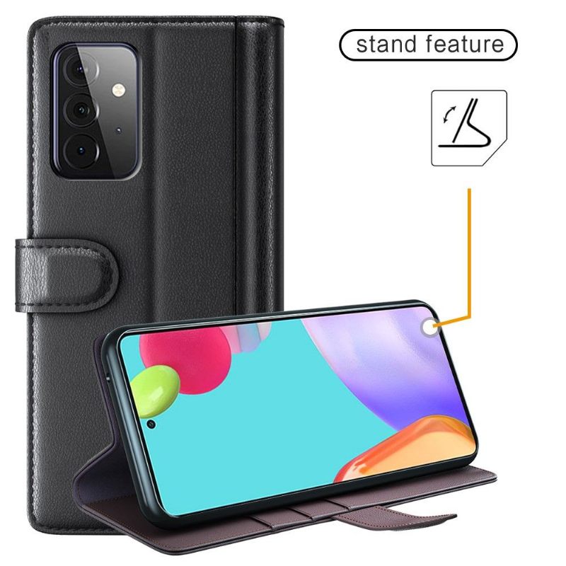 Flip Case voor Samsung Galaxy A52 5G / A52 4G / A52s 5G Premium Leer