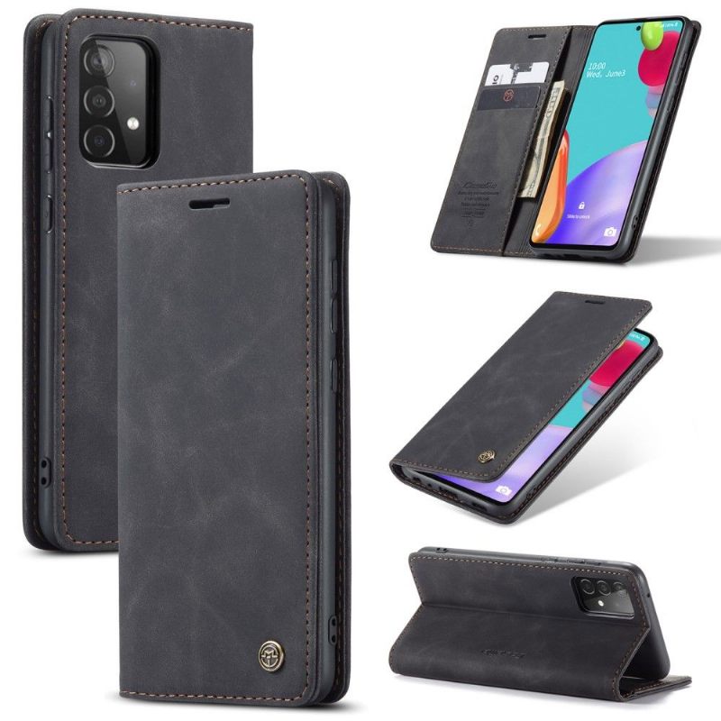 Folio-hoesje voor Samsung Galaxy A52 5G / A52 4G / A52s 5G Anti-fall Imitatieleren Golia's