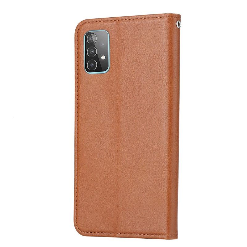 Folio-hoesje voor Samsung Galaxy A52 5G / A52 4G / A52s 5G Anti-fall Kunstleer Stand Case