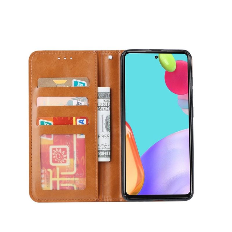 Folio-hoesje voor Samsung Galaxy A52 5G / A52 4G / A52s 5G Anti-fall Kunstleer Stand Case