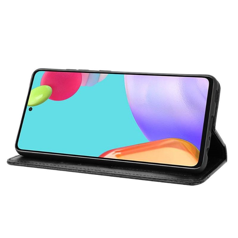 Folio-hoesje voor Samsung Galaxy A52 5G / A52 4G / A52s 5G Leer In Cirénius-stijl