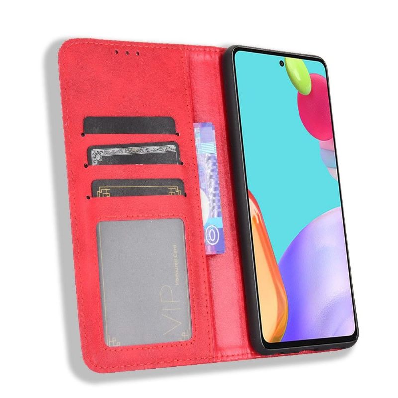 Folio-hoesje voor Samsung Galaxy A52 5G / A52 4G / A52s 5G Leer In Cirénius-stijl