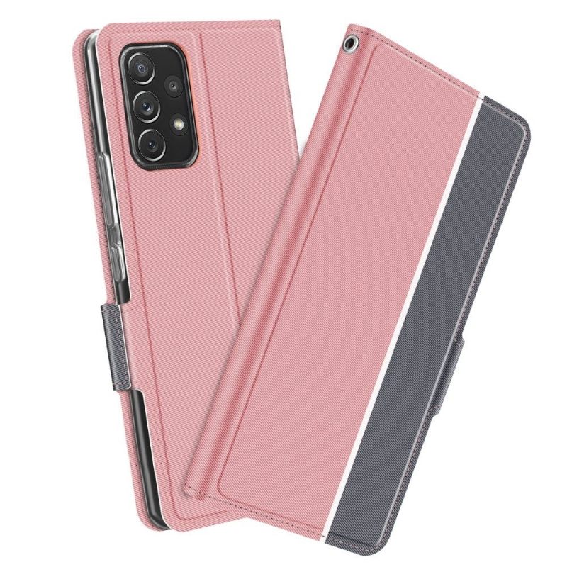 Folio-hoesje voor Samsung Galaxy A52 5G / A52 4G / A52s 5G Victoria-stijl Leer