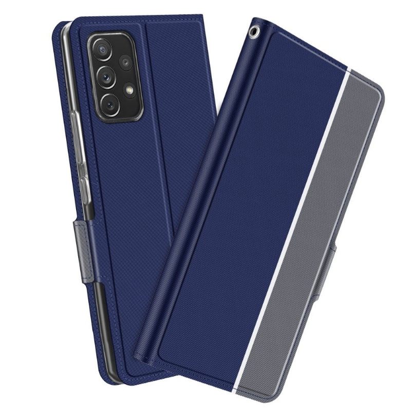 Folio-hoesje voor Samsung Galaxy A52 5G / A52 4G / A52s 5G Victoria-stijl Leer