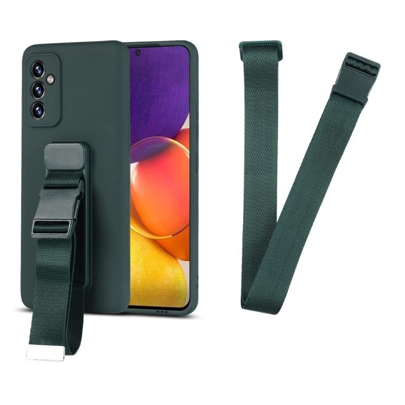 Hoesje voor Samsung Galaxy A52 5G / A52 4G / A52s 5G Bescherming Hoesje Bescherming Met Riem