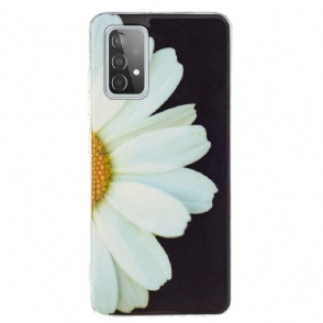 Hoesje voor Samsung Galaxy A52 5G / A52 4G / A52s 5G Fluorescerende Daisy