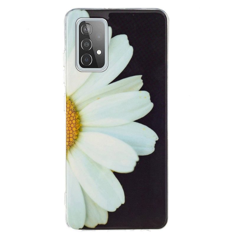 Hoesje voor Samsung Galaxy A52 5G / A52 4G / A52s 5G Fluorescerende Daisy