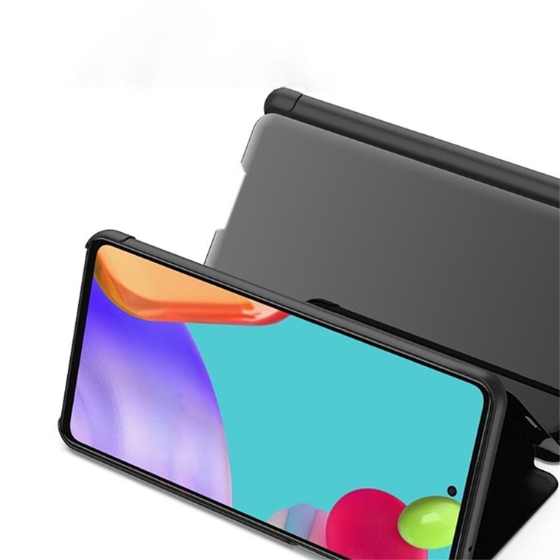 Hoesje voor Samsung Galaxy A52 5G / A52 4G / A52s 5G Folio-hoesje Spiegeleffect