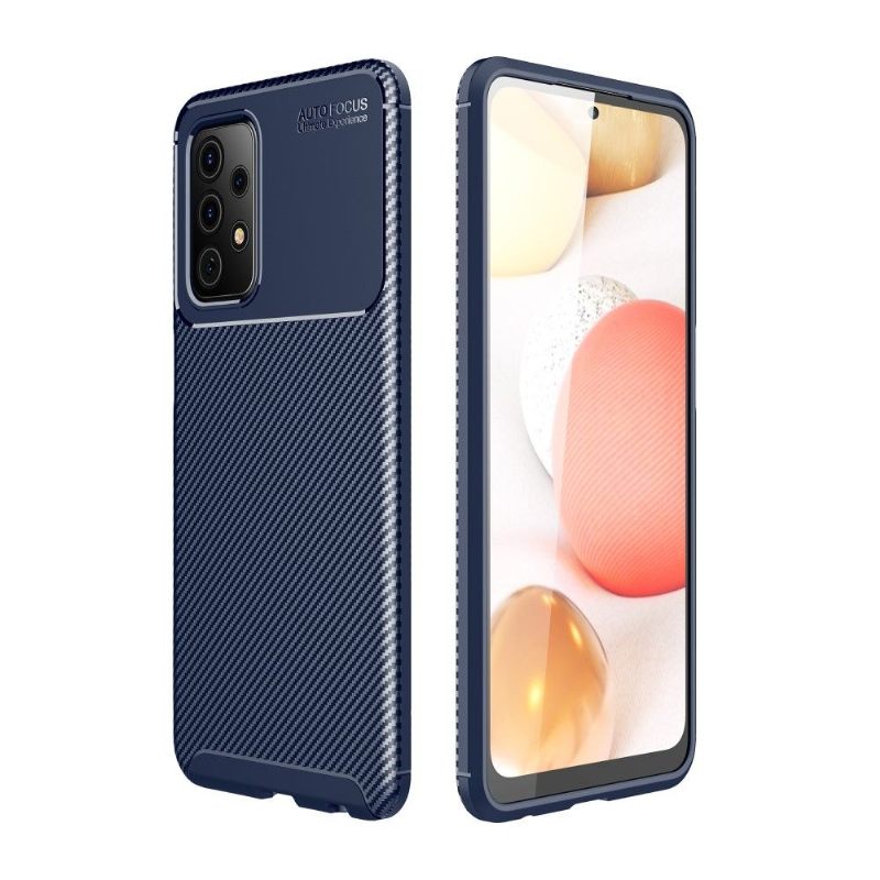 Hoesje voor Samsung Galaxy A52 5G / A52 4G / A52s 5G Karbon Stijlvolle Siliconen