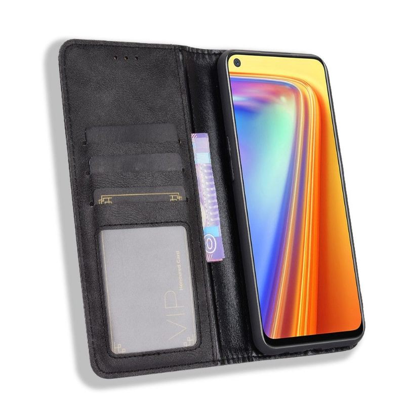 Flip Case voor Realme 7 De Lederen Stijl Cirénius