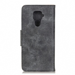 Case voor Xiaomi Redmi Note 9 Edouard Kunstleer Vintage