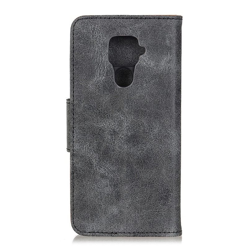 Case voor Xiaomi Redmi Note 9 Edouard Kunstleer Vintage