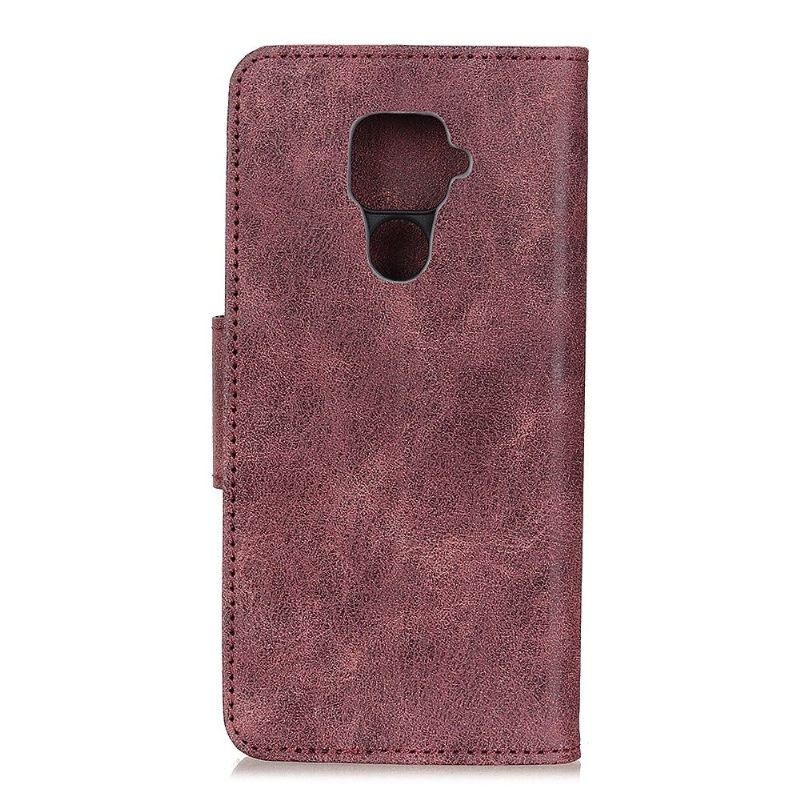 Case voor Xiaomi Redmi Note 9 Edouard Kunstleer Vintage