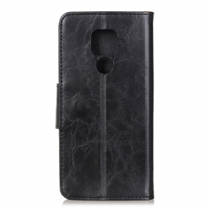 Cover voor Xiaomi Redmi Note 9 Edouard Kunstleer