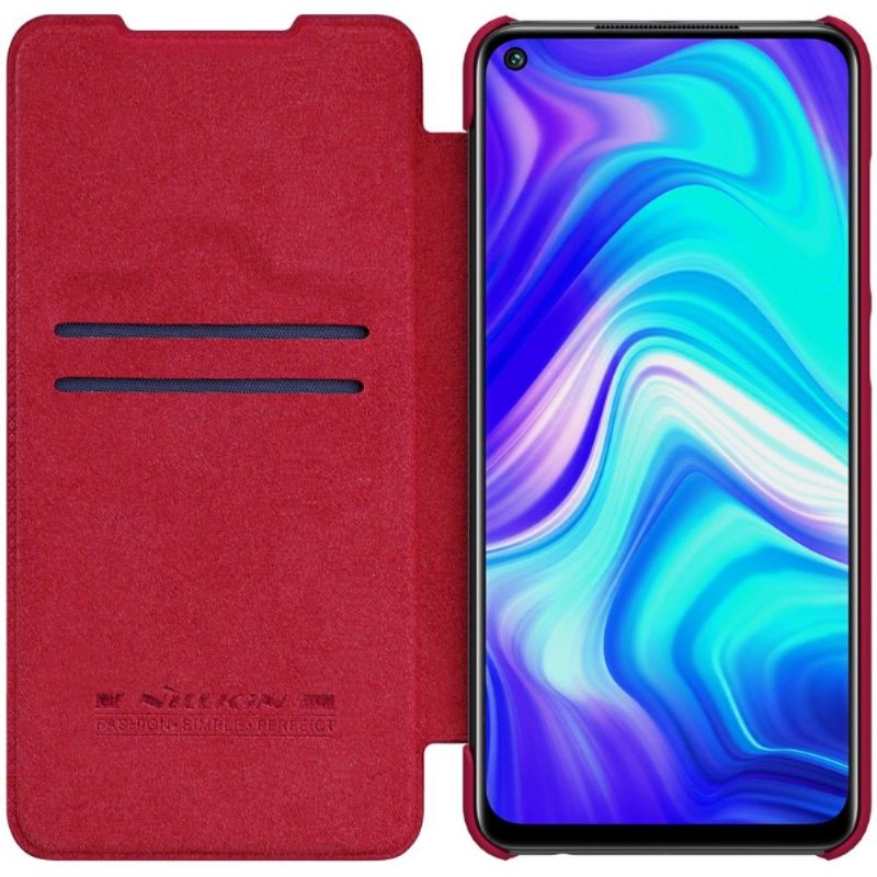 Folio-hoesje voor Xiaomi Redmi Note 9 Nillkin Qin Kunstleer