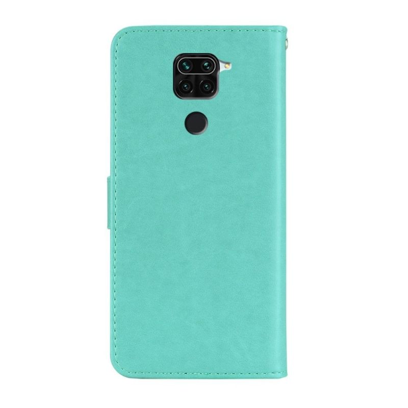 Folio-hoesje voor Xiaomi Redmi Note 9 Uil Met Reliëf