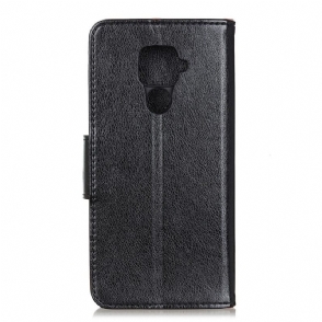 Folio-hoesje voor Xiaomi Redmi Note 9 Verouderde Lederen Stijl