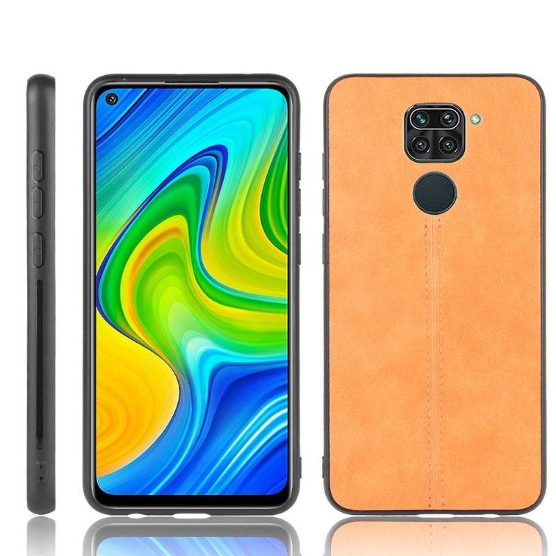 Telefoonhoesje voor Xiaomi Redmi Note 9 Ledereffect