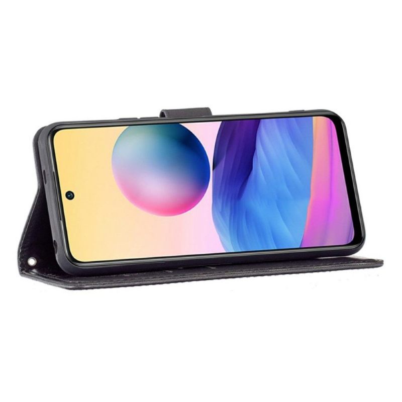 Case voor Google Pixel 6 Pro Folio-hoesje Retro Kunstleer Folio