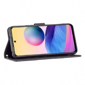 Case voor Google Pixel 6 Pro Folio-hoesje Retro Kunstleer Folio